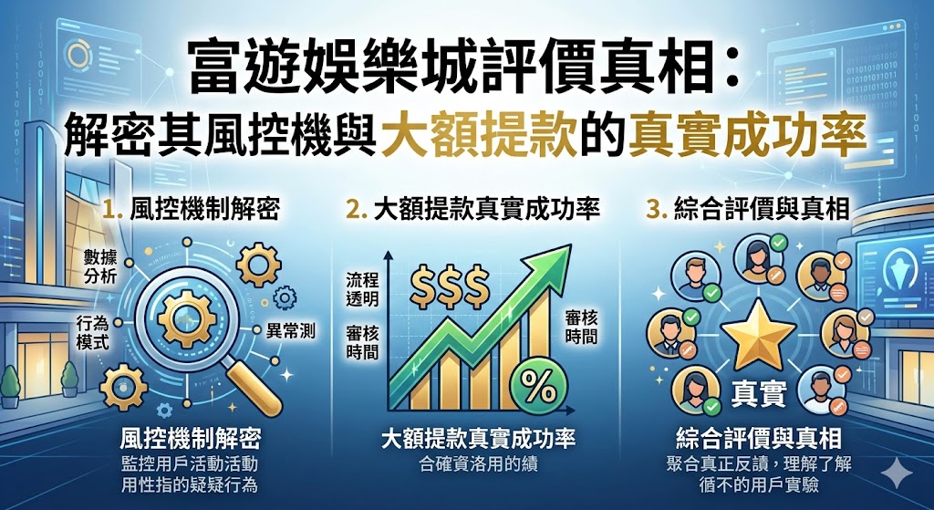 富遊娛樂城評價真相：解密其風控機制與大額提款的真實成功率