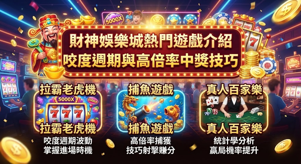 熱門遊戲介紹咬度週期與高倍率中獎技巧 熱門遊戲介紹咬度週期與高倍率中獎技巧