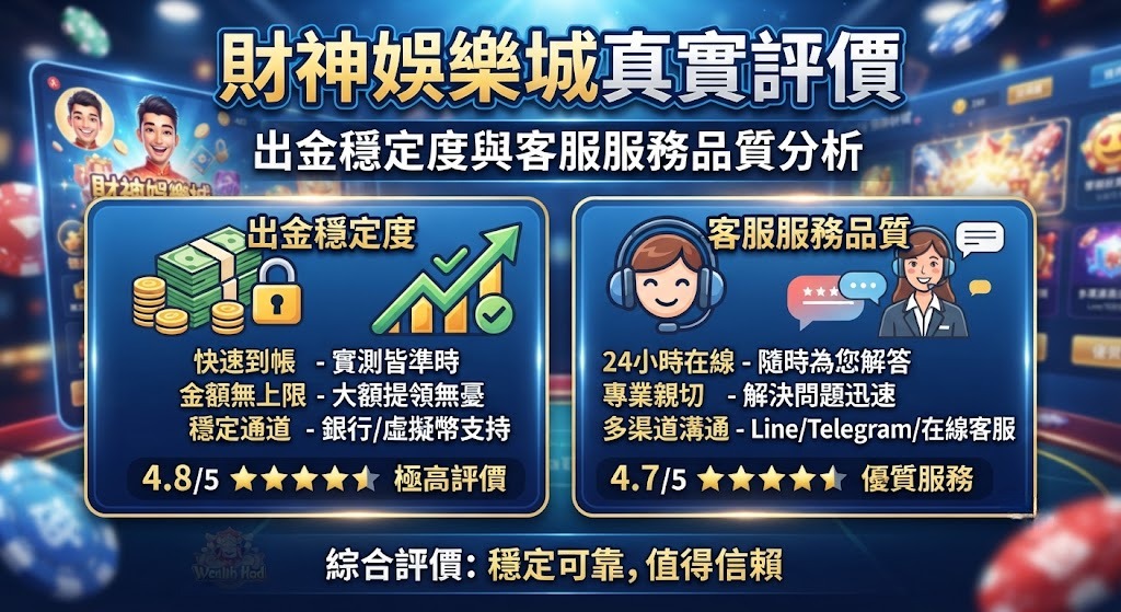 出金穩定度與客服服務品質分析