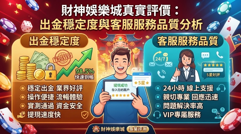 出金穩定度與客服服務品質分析