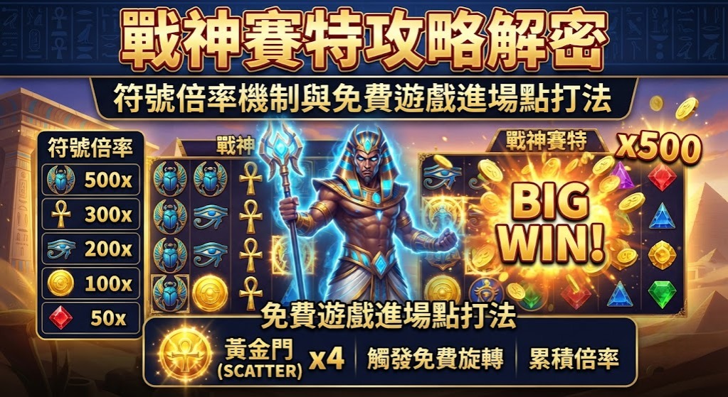 符號倍率機制與免費遊戲進場點打法