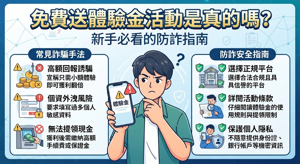 專人教你挑選高信譽平台,免儲值即享體驗金,安心體驗零負擔! 專人教你挑選高信譽平台,免儲值即享體驗金,安心體驗零負擔!